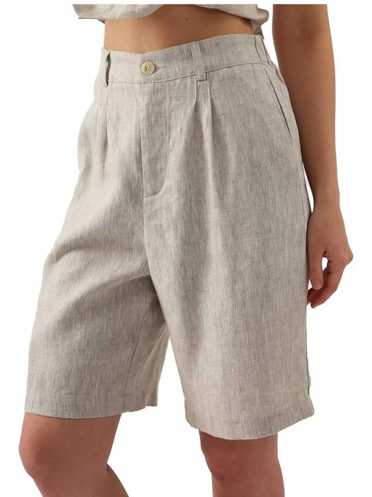 Linen bermuda shorts from amazon fall fashion