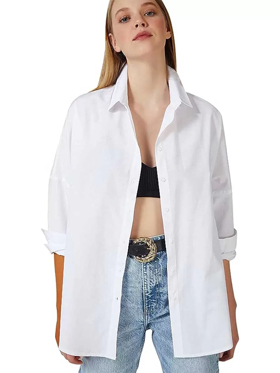 White button down shirt from Amazon