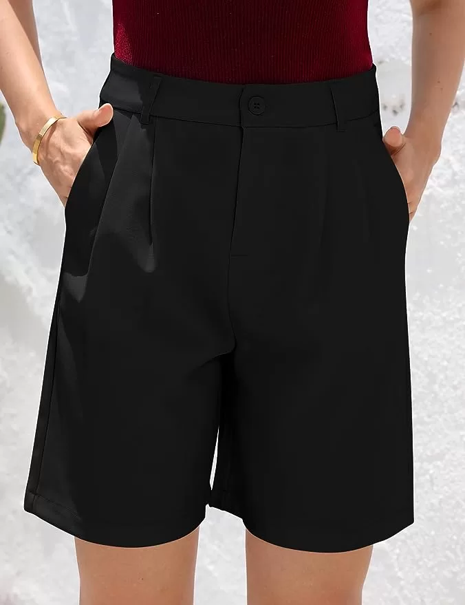 Black bermuda shorts from amazon