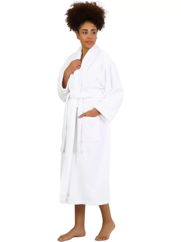 women's white turkish bathrobe from amazon