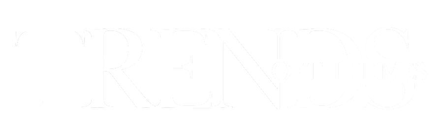 White Trends of the Times Magazine logo