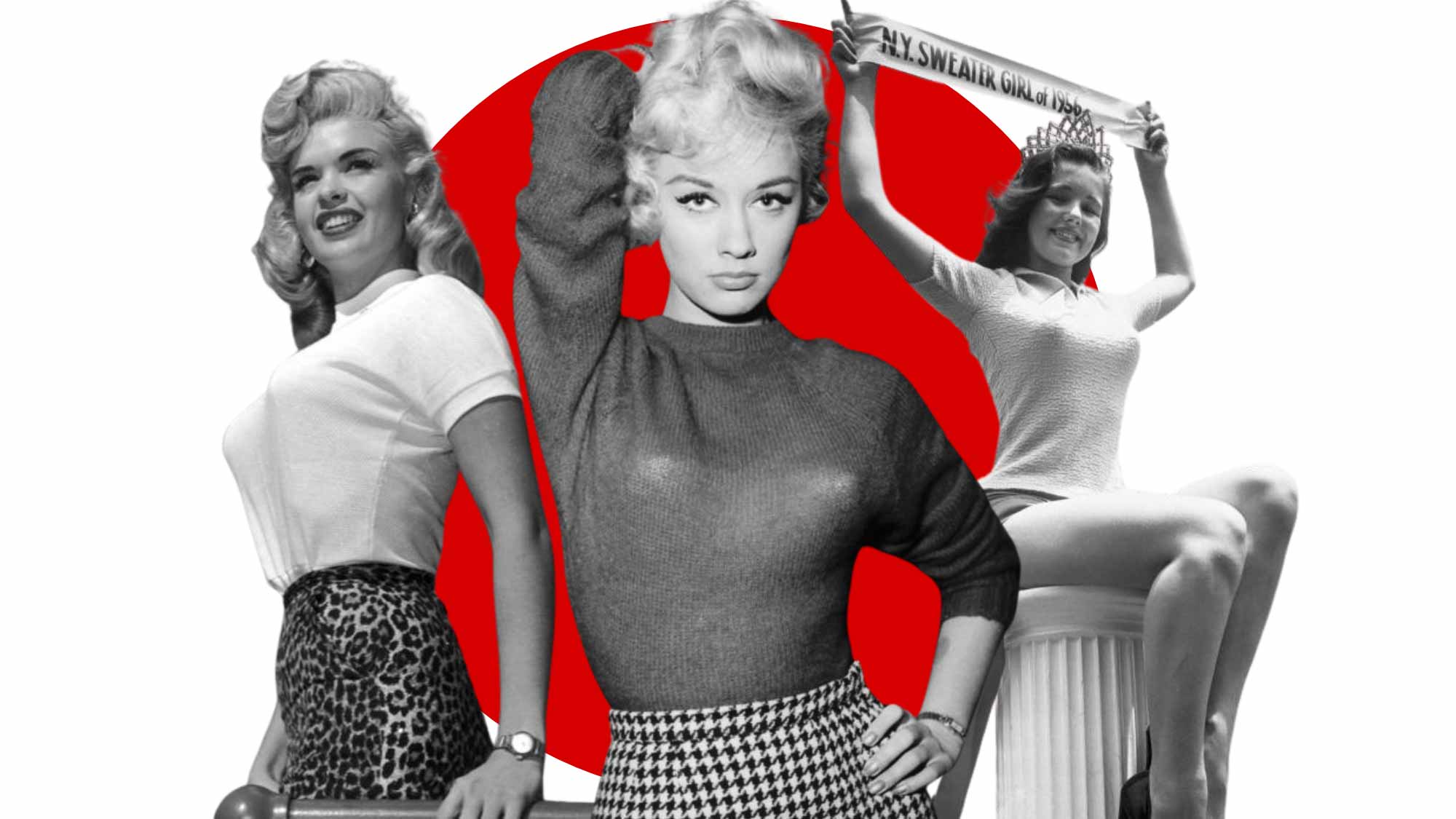 Sweater Girls in the 1950s